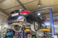 시흥 이니셜D,BMW 420D 순정 듀얼라인 실버싱글팁작업