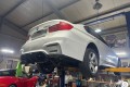 시흥 이니셜D,BMW F30 320D M범퍼 및 90파이 듀얼팁 순정듀얼작업